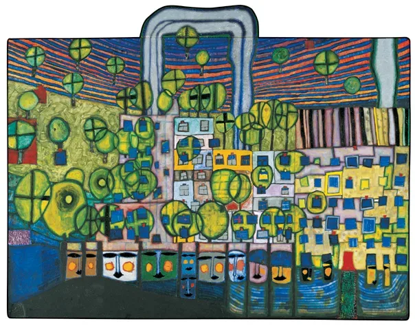 839 The Third Skin, Friedensreich Hundertwasser