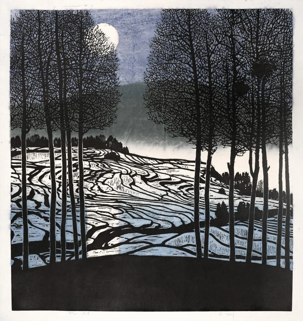 Shi, Yi (1939 - Present)
Winter Moon