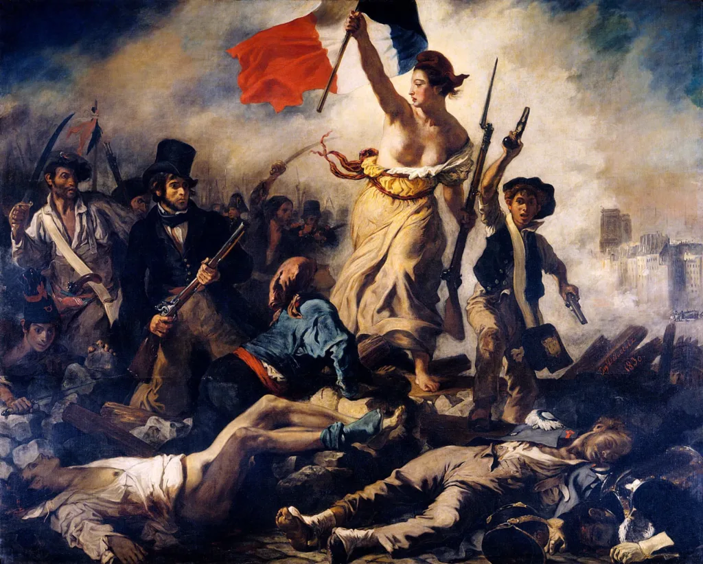 Liberty Leading the People oil canvas Eugene 1830.jpg