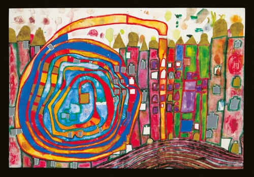 970 Who Has Eaten All My Windows, Friedensreich Hundertwasser