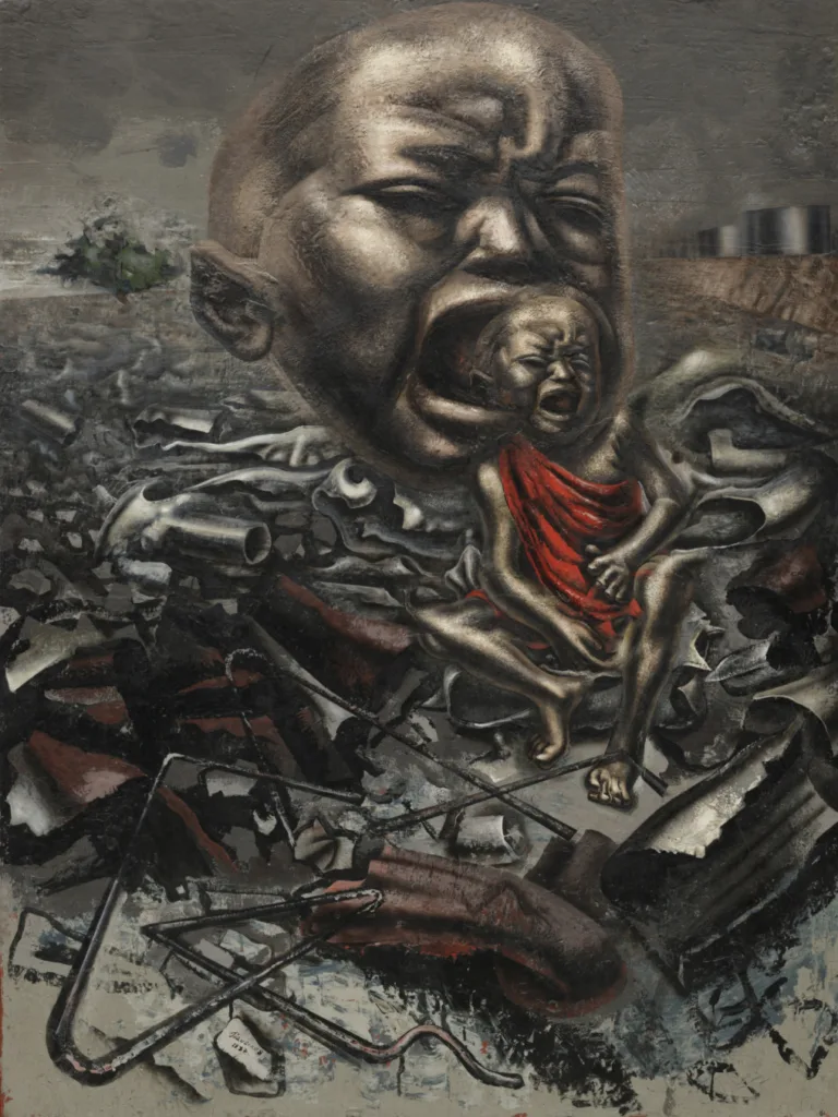 10 Iconic Mexican Artworks Kids Should Know | All About Mexico Art Unit - David Alfaro Siqueiros. Echo of a Scream. 1937