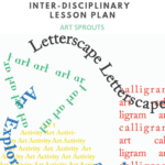 Lettercscape calligram poetry lesson plan