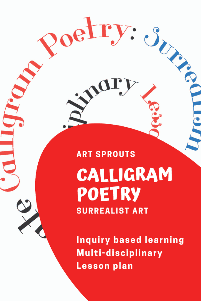 Calligram Poem Examples: From Apollinaire to Modern Logos 3 How to Create Calligram Poetry: Surrealism Art Interdisciplinary Lesson Plan