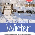 Winter Art Projects for Kids inspired by famous Winter paintings. Free Printable Download Available! Learn how a few winter paintings changed art history with this multi-disciplinary art curriculum; includes discussion questions, learning activities, curriculum connections and lesson plans. #arted #arthistory #artappreciation #monet #bruegel #winterart #winterartprojects #highschoolart #middleschoolart #winterpainting #littleiceage