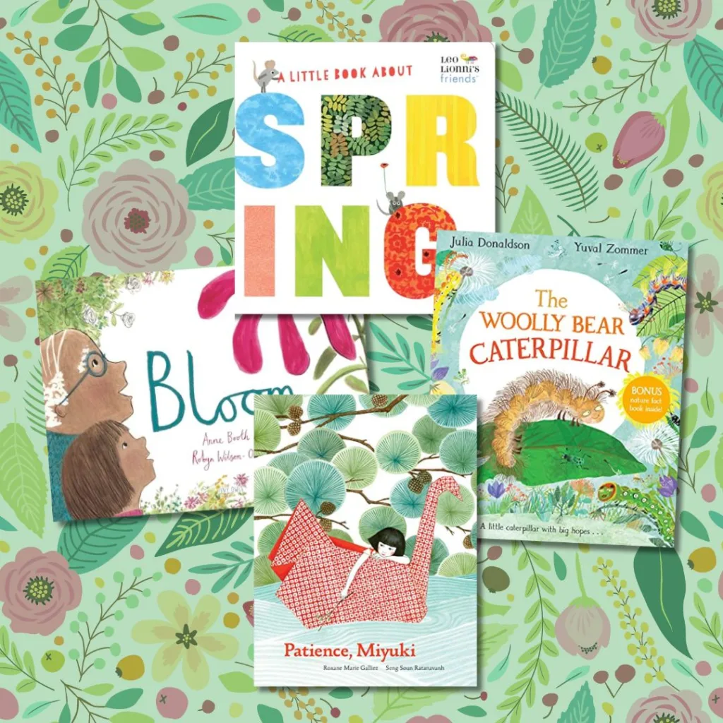 25 Blooming Childrens Books About Spring art sprouts