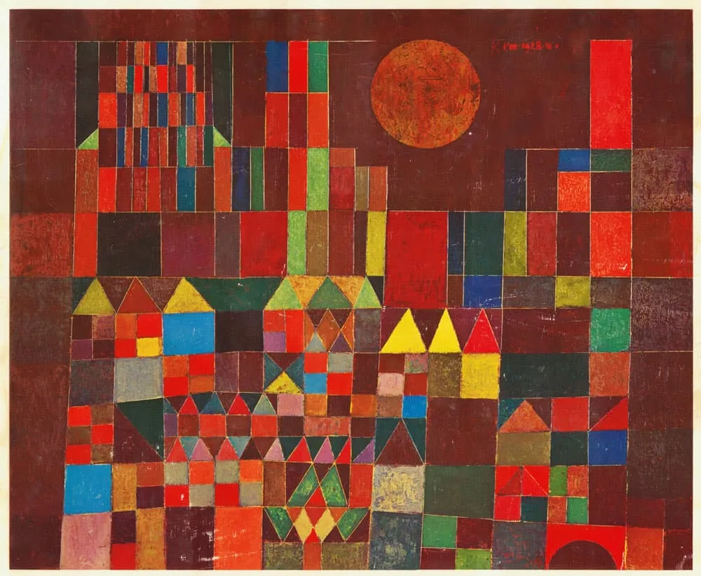 What is Art Therapy? 16 Paul klee castle and sun jpg