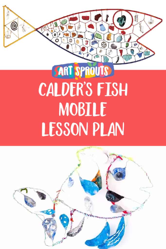 Calder Fish Mobile Lesson - Art Sprouts Art Lesson