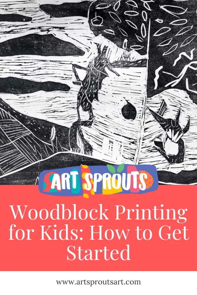 How to Start Woodblock Printing with Kids