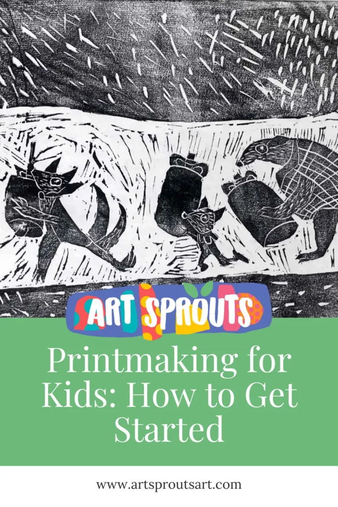 How to Start Woodblock Printing with Kids