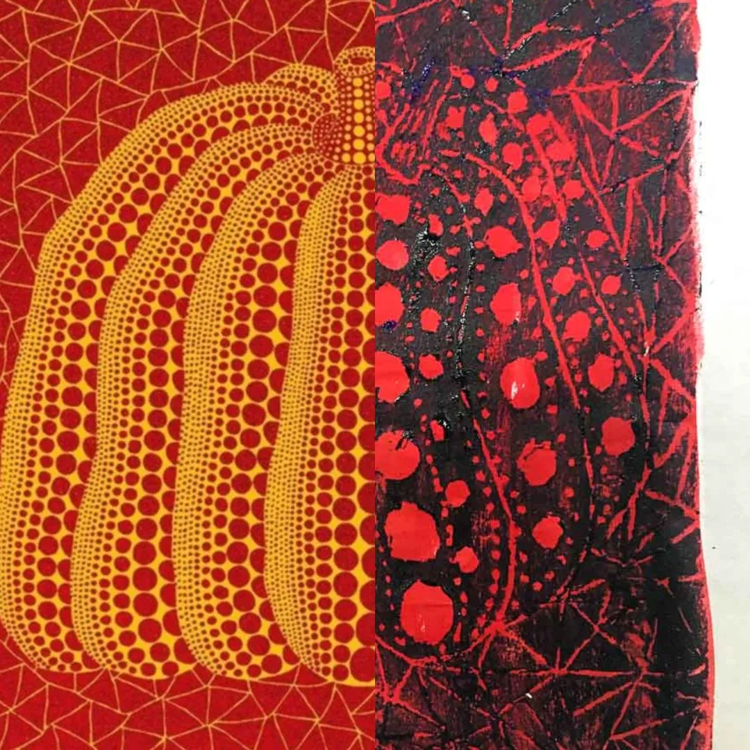 Yayoi Kusama-Inspired Halloween Printmaking Project For Kids: Easy ...