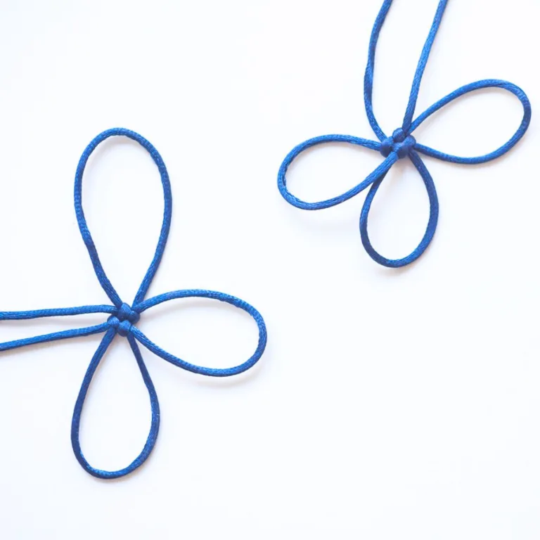 How to Tie a Cloverleaf Knot | The Chinese Knots Encyclopedia 22 Artboard 6_Cloverleaf knot_2
