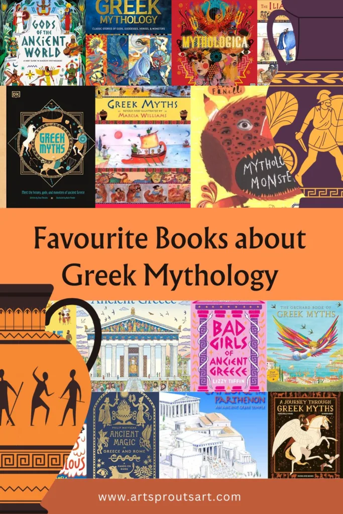 The Best Greek Mythology Books for Kids: Exploring Ancient Greece_Art Sprouts