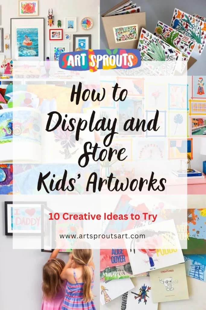 How to Display Kids' Artwork: 10 Creative Ideas to Try_Art Sprouts