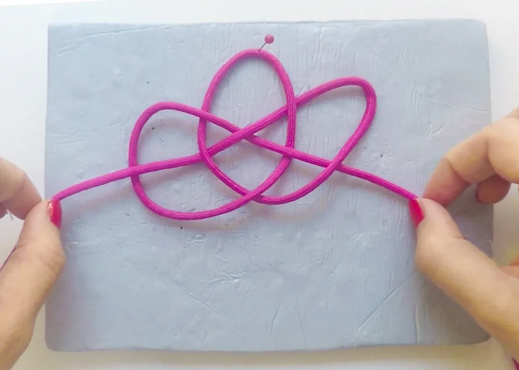 How to tie a Cloud knot_Art sprouts