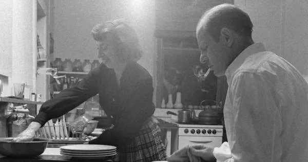 Pollock and Krasner in Their Kitchen