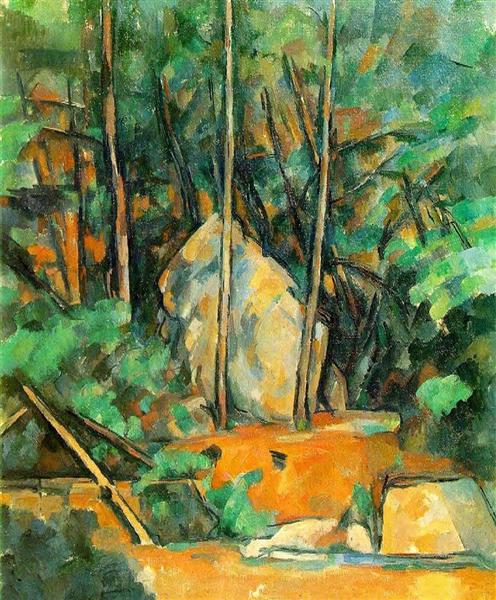 In the Park of Chateau Noir Paul Cezanne