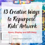 13 Creative Ways to Repurpose Kids' Artwork-pin