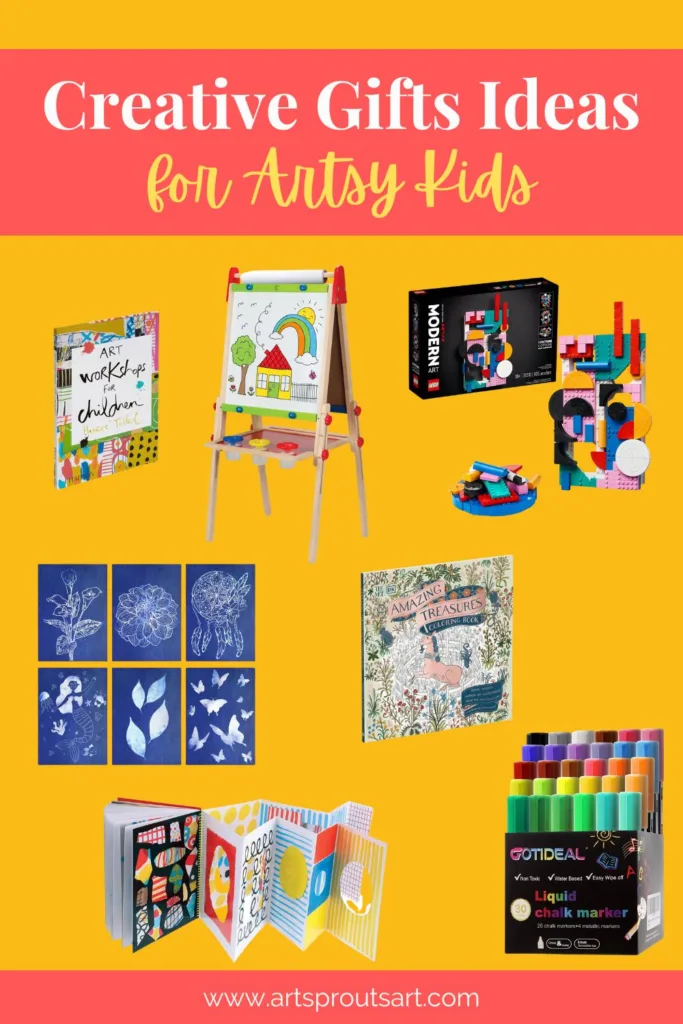 Creative gifts ideas for Artsy Kids-Art Sprouts-pin