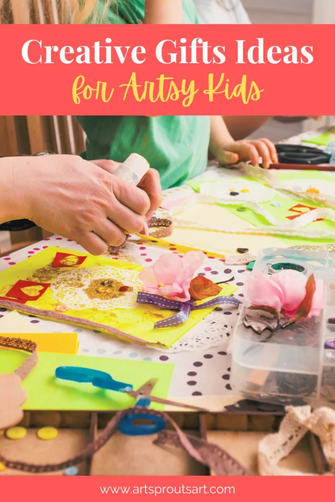 Creative gifts ideas for Artsy Kids-Art Sprouts-pin