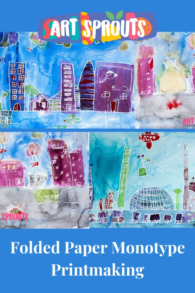 Wax Resist Art for Kids: Whimsical Cityscapes-art-sprouts-3