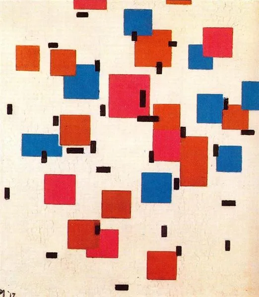 Composition in Color A Piet Mondrian