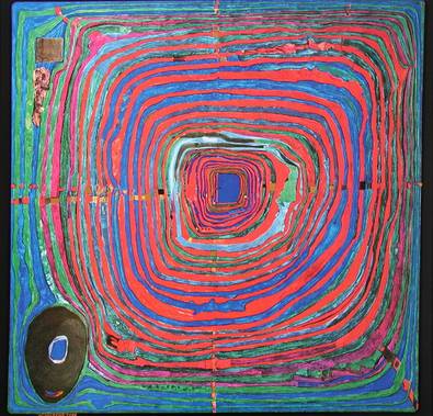 224 The Big Way Friedensreich Hundertwasser Date: 1955