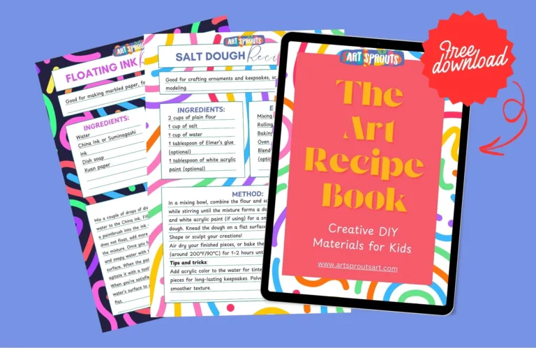 The Art Recipe Book: Home-Made DIY Materials to Try 23 Art-Recipe-Book-download-DIY-materials-art-sprouts