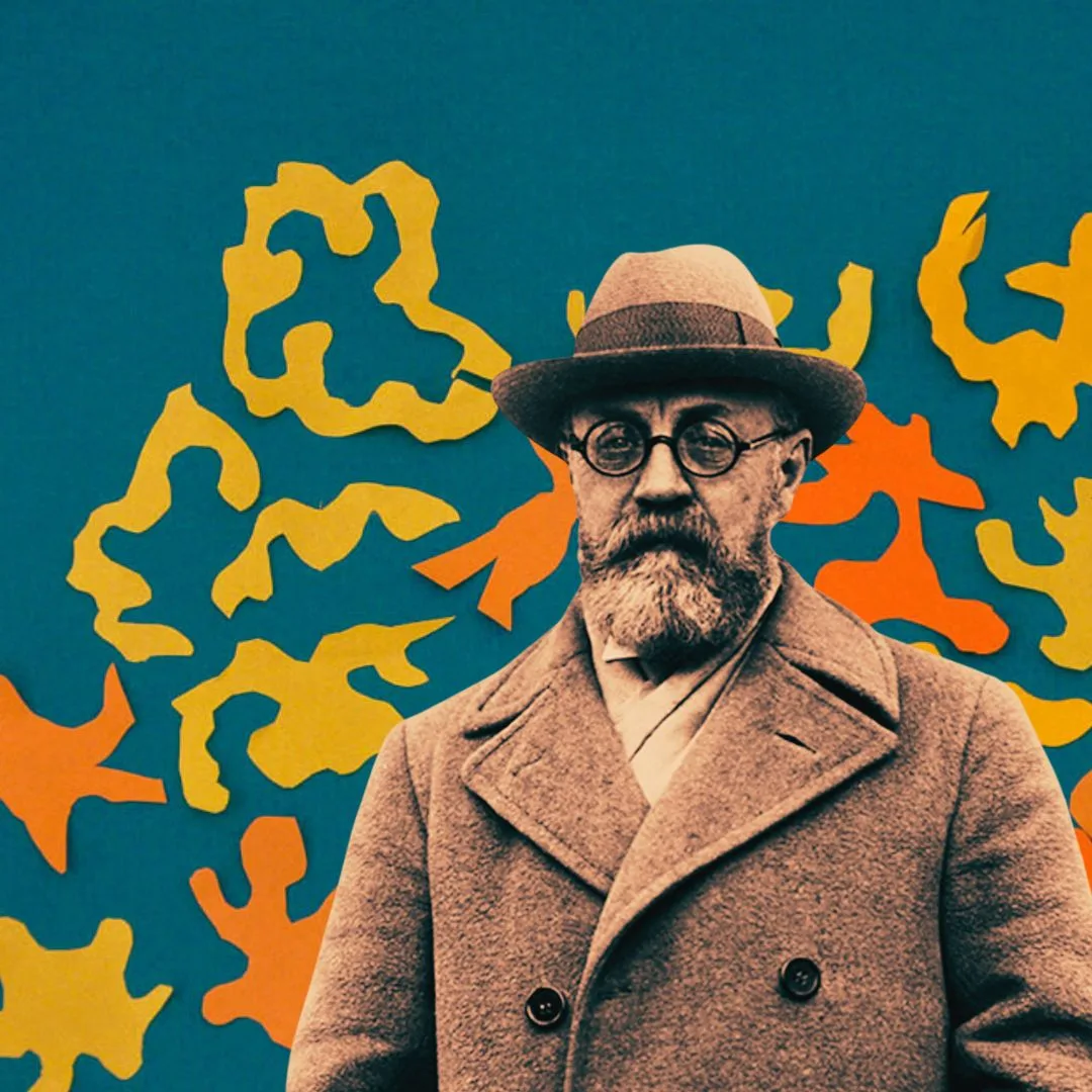 Easy Matisse Cut-Out Art Activity for Kids