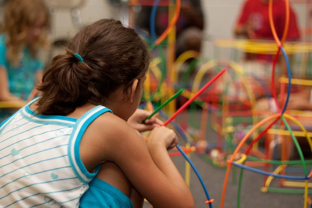 children, playing, school