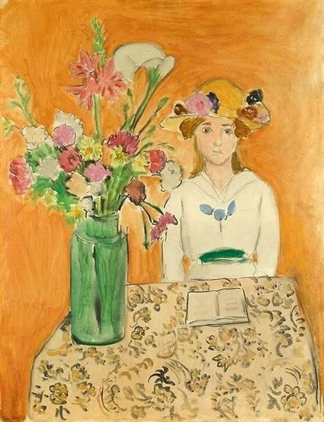 girl in white with a bouquet 1919.jpgLarge