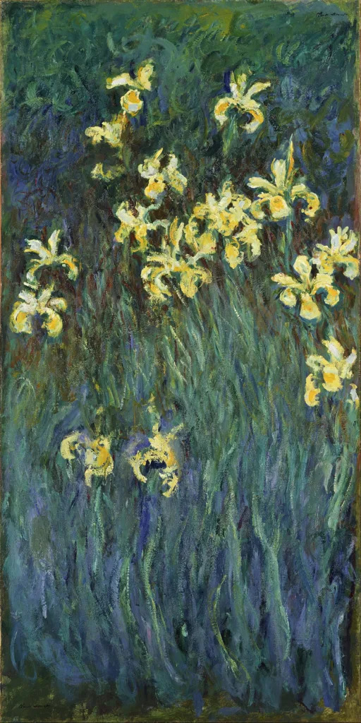 Claude Monet Yellow Irises Google Art Project