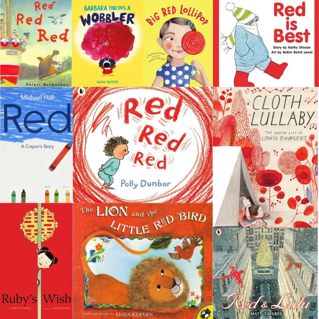 The Most Charming Picture Books About the Color Red