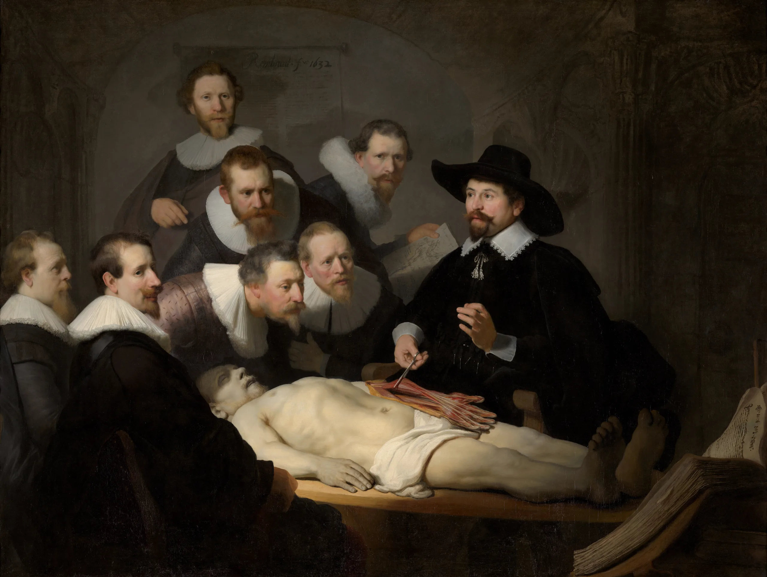 Rembrandt The Anatomy Lesson of Dr Nicolaes Tulp 1 scaled