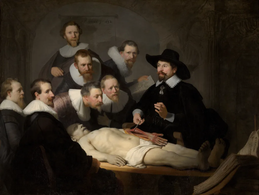 Rembrandt The Anatomy Lesson of Dr Nicolaes Tulp