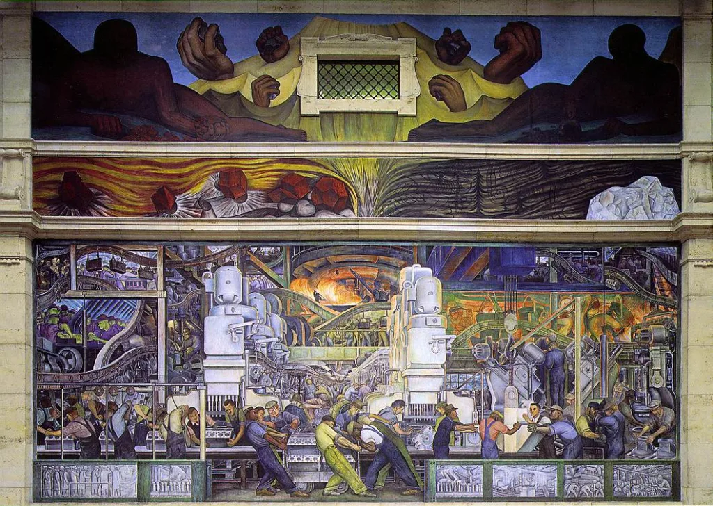 Famous Art with Cultural Themes: 15 Works to Explore Identity, Heritage, and Belonging 37 Rivera detroit industry north