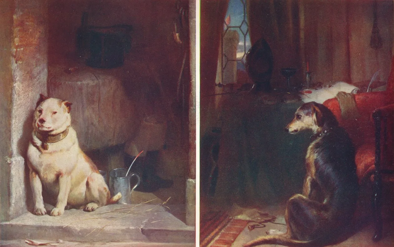 The Most Famous Dog Paintings in Art History 11 Edwin Henry Landseer Low Life High Life 1829 c1900 MeisterDrucke 734873